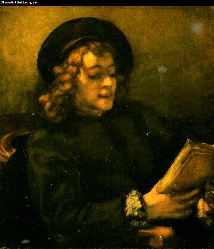 Rembrandt van rijn portratt av titus